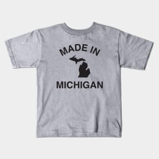 Made in Michigan Kids T-Shirt